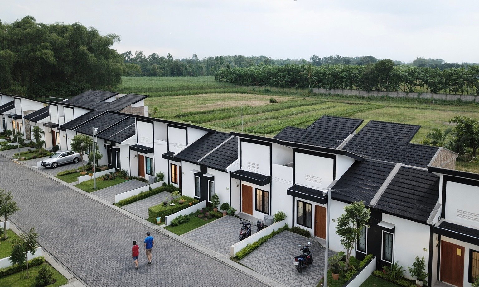 Rumah subsidi tipe Amore 36/60 tampak depan